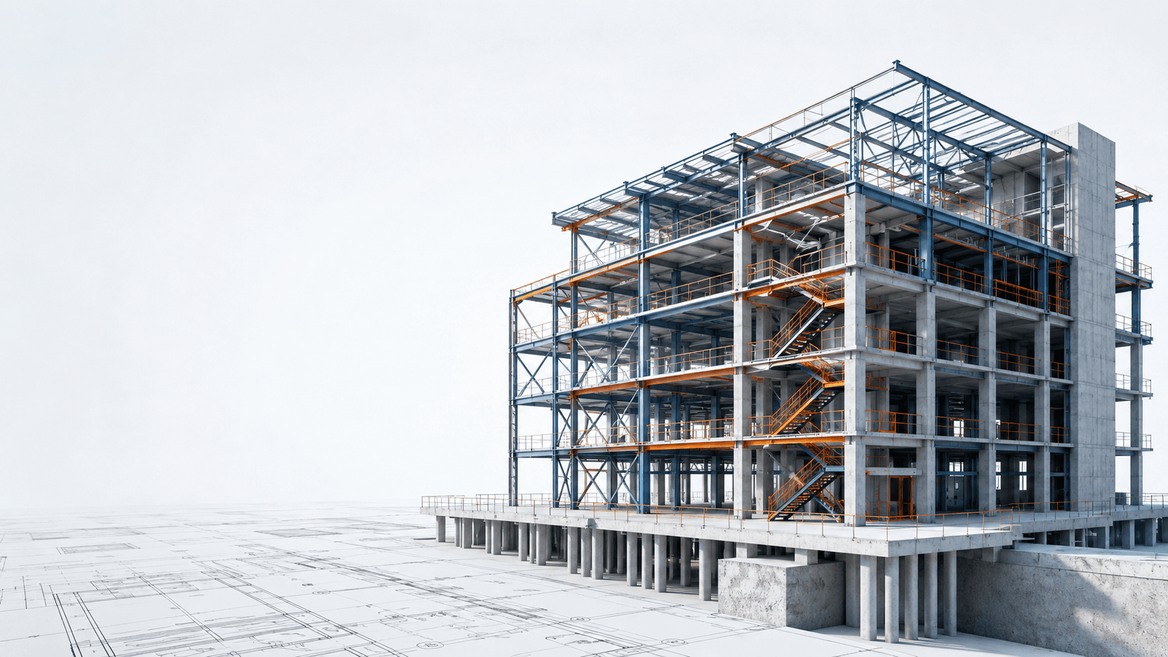 Plans et calculs de structure — bureau d'études NCI Travaux