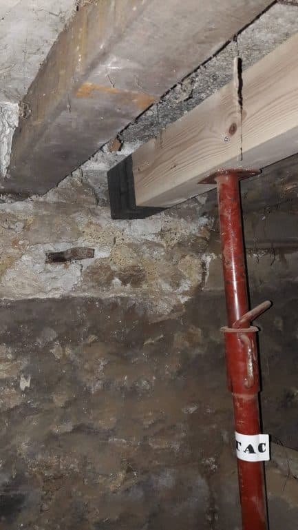 Renforcement de plancher bois par mortier / résine — photo 6