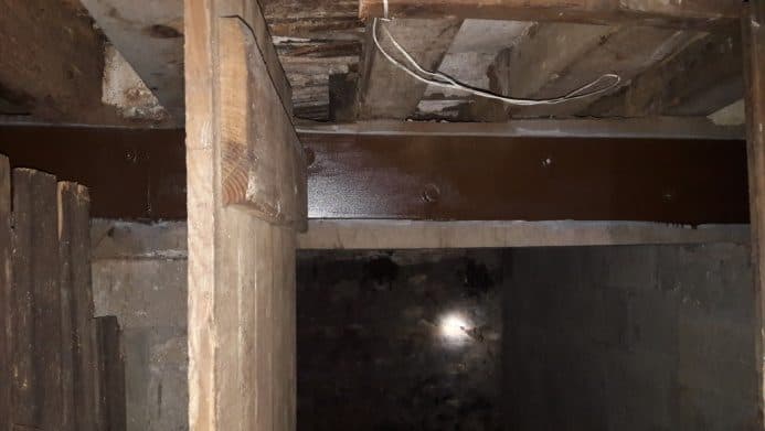 Renforcement de plancher bois par mortier / résine — photo 8